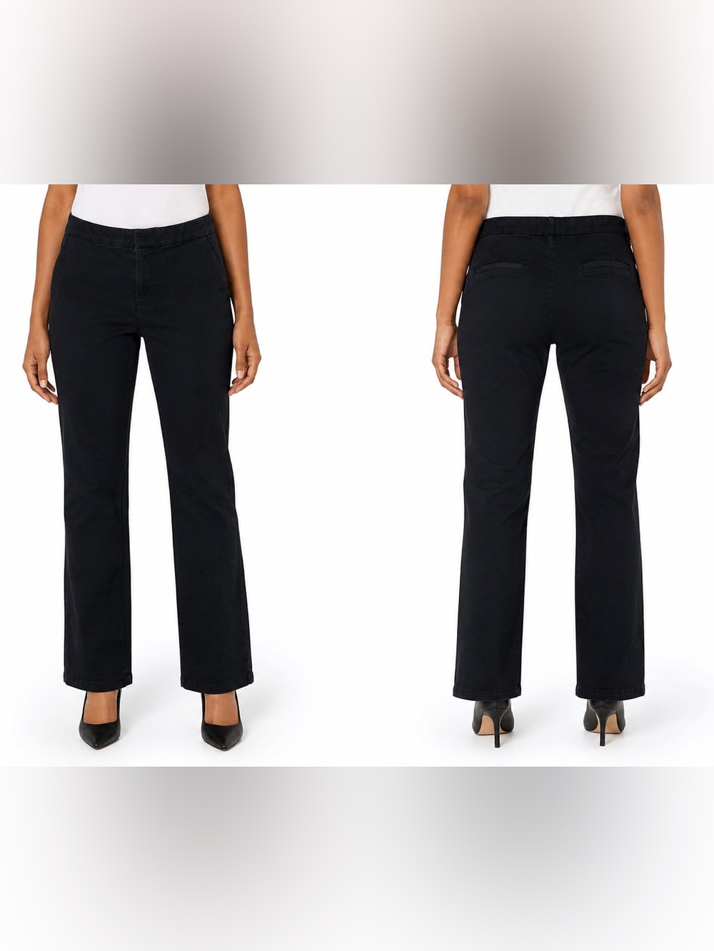 GAP High Rise Slim Boot Pants – Black – Size 12